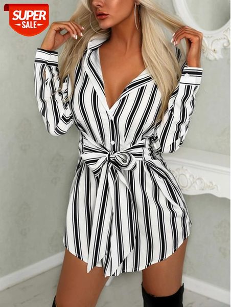 casual women vogue long shirt dress v-neck stripe print summer mini dress shirtdress #dn2k, Black;gray
casual women vogue long shirt dress v-neck stripe print summer mini dress shirtdress #dn2k, Black;gray