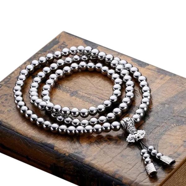 link, chain stainless steel self defense buddha beads necklace outdoor gift bracelet arts car interior portable casual prayer fashion, Black
link, chain stainless steel self defense buddha beads necklace outdoor gift bracelet arts car interior portable casual prayer fashion, Black
