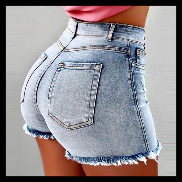 women's shorts summer fashion casual plus size denim fringed hole high waist pants skinny womens jeans large -40, White;black
women's shorts summer fashion casual plus size denim fringed hole high waist pants skinny womens jeans large -40, White;black