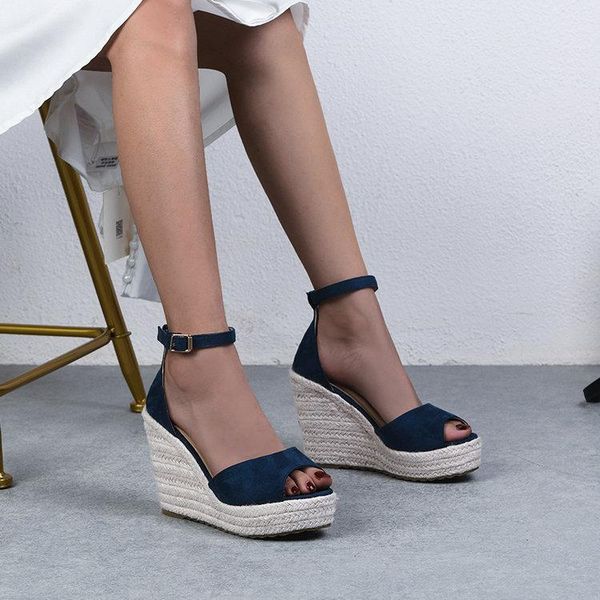 dress shoes outside sandals large size slip-on loafers summer women's velvet clogs wedge strappy heels espadrilles platform suit femal, Black