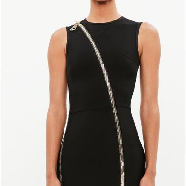 zipper black rayon bandage evening fashion party bodycon dressed in open fork dxn7, White
zipper black rayon bandage evening fashion party bodycon dressed in open fork dxn7, White