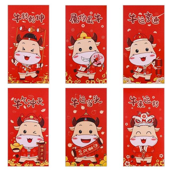 gift wrap 36pcs chinese red envelopes lucky money year ox envelope small (6 patterns random)
gift wrap 36pcs chinese red envelopes lucky money year ox envelope small (6 patterns random)