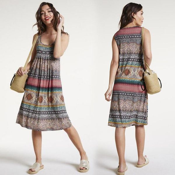 casual dresses sleeveless flower printed dress female summer beach boho sundress vintage loose style plus size 5xl fashion soft mid, Black;gray
casual dresses sleeveless flower printed dress female summer beach boho sundress vintage loose style plus size 5xl fashion soft mid, Black;gray