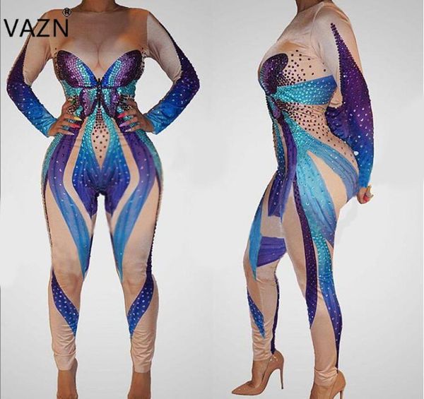 women's jumpsuits & rompers vazn 2021 spring fashion women print skinny long ladies o-neck full sleeve hollow out lzl492, Black;white
women's jumpsuits & rompers vazn 2021 spring fashion women print skinny long ladies o-neck full sleeve hollow out lzl492, Black;white