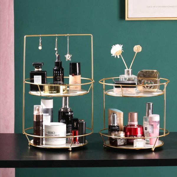 storage boxes & bins gold double-layer rack shelf cosmetic tray room necklace earrings jewelry metal round box
storage boxes & bins gold double-layer rack shelf cosmetic tray room necklace earrings jewelry metal round box