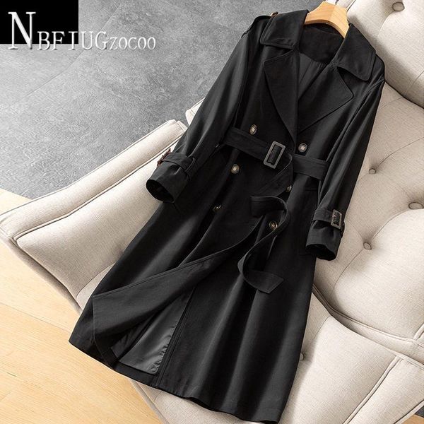 women's jackets long trench coat for women autumn elegant windbreaker korean ladies outwear, Black;brown
women's jackets long trench coat for women autumn elegant windbreaker korean ladies outwear, Black;brown