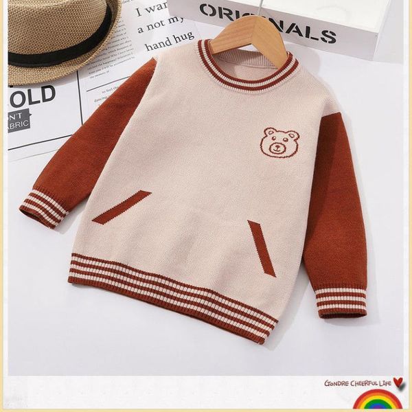 pullover children's sweater spring and autumn trendy style clothing for boys girls cartoon sweaters 0-5 years old kids knitwears, Blue
pullover children's sweater spring and autumn trendy style clothing for boys girls cartoon sweaters 0-5 years old kids knitwears, Blue