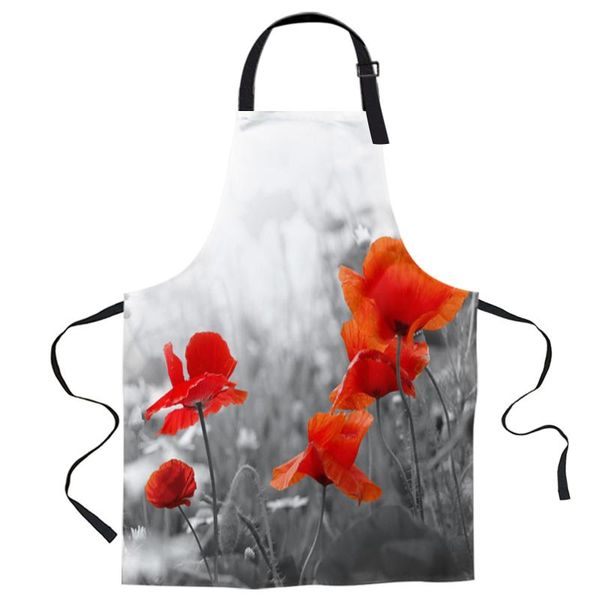 aprons poppy flower red printed kitchen cooking baking canvas sleeveless for women man kids home delantal cocina
aprons poppy flower red printed kitchen cooking baking canvas sleeveless for women man kids home delantal cocina