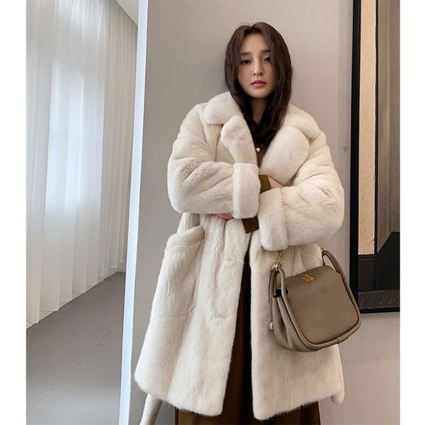 women's fur & faux real import purple standard mink long coats jackets women female natural whole turn down collar overcoats thick outw, Black
women's fur & faux real import purple standard mink long coats jackets women female natural whole turn down collar overcoats thick outw, Black