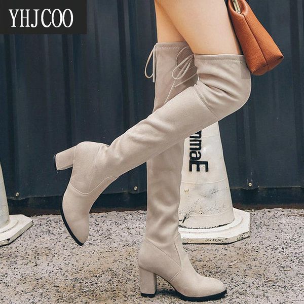 boots 2021 faux suede slim over the knee high women women's autumn stretch thick with shoes woman, Black
boots 2021 faux suede slim over the knee high women women's autumn stretch thick with shoes woman, Black