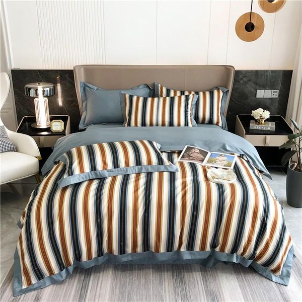 bedding sets luxury 600tc egyptian cotton set colorful geometric stripe pattern print duvet cover with zipper closure full king
bedding sets luxury 600tc egyptian cotton set colorful geometric stripe pattern print duvet cover with zipper closure full king