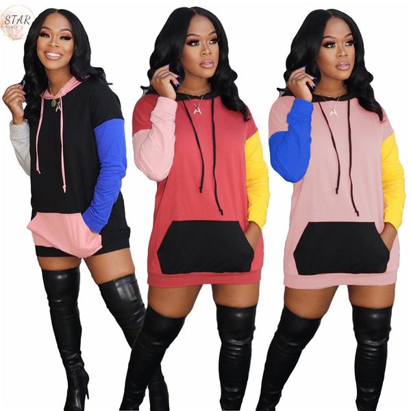 new sweat es for women 2021 patchwork hoodie pockets mini loose casual streetwear spring clothing wholesale dropshpping zjpc, Black;gray
new sweat es for women 2021 patchwork hoodie pockets mini loose casual streetwear spring clothing wholesale dropshpping zjpc, Black;gray