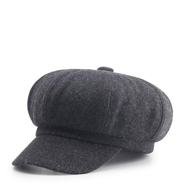 berets autumn and winter wool octagonal hat lady painter hats warm student sboy cap felt fitted beret, Blue;gray
berets autumn and winter wool octagonal hat lady painter hats warm student sboy cap felt fitted beret, Blue;gray
