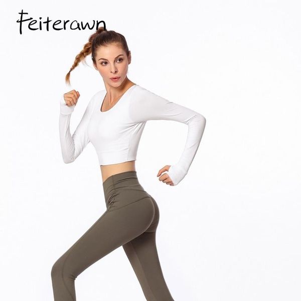 feiterawn 2021 winter new arrival solid color tight yoga t shirt round neck backless long sleeve casual t shirt for women yg1847, White;red
feiterawn 2021 winter new arrival solid color tight yoga t shirt round neck backless long sleeve casual t shirt for women yg1847, White;red
