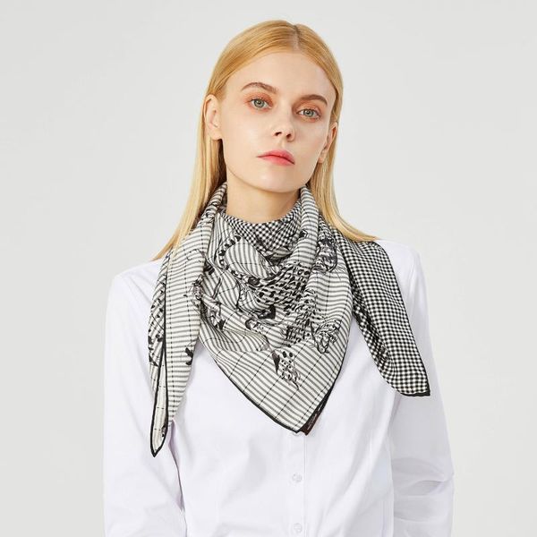 scarves 90cm classic leopard brand scarf shawl 100% twill silk women handmade curled luxury square hijab fashion bandana, Blue;gray
scarves 90cm classic leopard brand scarf shawl 100% twill silk women handmade curled luxury square hijab fashion bandana, Blue;gray