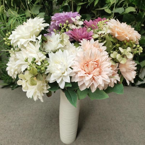 decorative flowers & wreaths 10 heads dahlia simulation bouquet plastic artificial silk home decoration wedding party fake
decorative flowers & wreaths 10 heads dahlia simulation bouquet plastic artificial silk home decoration wedding party fake