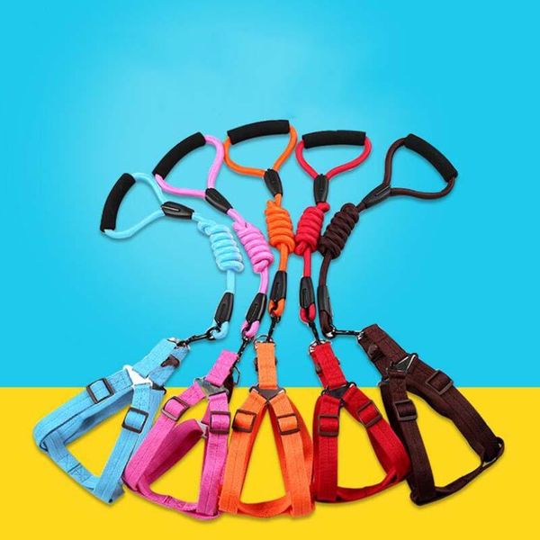 dog collars & leashes 1pcs traction leash chain solid color walk collar medium and large rope pet supplies
dog collars & leashes 1pcs traction leash chain solid color walk collar medium and large rope pet supplies