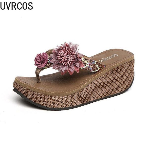 summer women's slippers fashion all-match vamp flower modification sweet small fresh slope heel slippers 2021, Black
summer women's slippers fashion all-match vamp flower modification sweet small fresh slope heel slippers 2021, Black