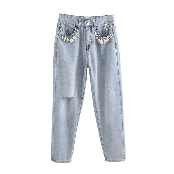 women's jeans 2021 boyfriend for women wide leg pants high waist loose denim female light blue summer trousers
women's jeans 2021 boyfriend for women wide leg pants high waist loose denim female light blue summer trousers
