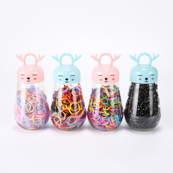 korean new high elastic rubber bands does not hurt the hair circle cartoon cute thickened one-time band, Pink
korean new high elastic rubber bands does not hurt the hair circle cartoon cute thickened one-time band, Pink
