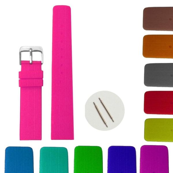 watch bands 20mm deep pink color silicone jelly rubber ladies band straps wb1071n20jb, Black;brown
watch bands 20mm deep pink color silicone jelly rubber ladies band straps wb1071n20jb, Black;brown