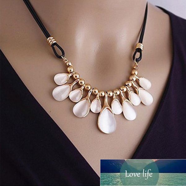 women girls opal crystal water drop necklace clavicle chain short necklace tassel pendant neckalce choker  factory price expert design quali, Silver
women girls opal crystal water drop necklace clavicle chain short necklace tassel pendant neckalce choker  factory price expert design quali, Silver
