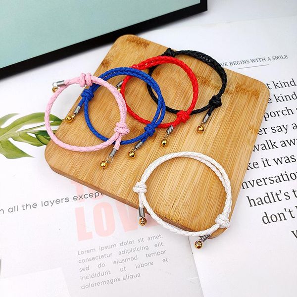 link, chain fashion black white color leather strap creative bell beaded bracelets for women charm party jewelry couple braceletss goth gift
link, chain fashion black white color leather strap creative bell beaded bracelets for women charm party jewelry couple braceletss goth gift