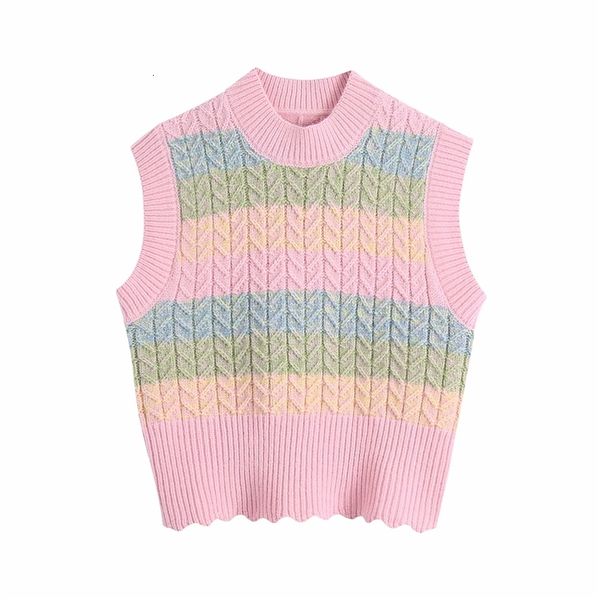 women's knits & tees streetwear women o-neck sweater tanks fashion ladies striped knitted sweet female chic short vest girl p, White
women's knits & tees streetwear women o-neck sweater tanks fashion ladies striped knitted sweet female chic short vest girl p, White