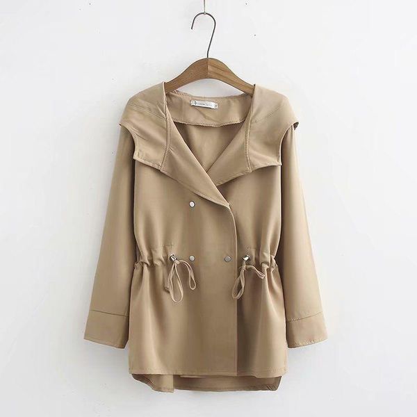 women's jackets 2021 spring autumn fashion coats women zip up hooded sportswear windbreak cropped girls casual solid c209, Black;brown
women's jackets 2021 spring autumn fashion coats women zip up hooded sportswear windbreak cropped girls casual solid c209, Black;brown
