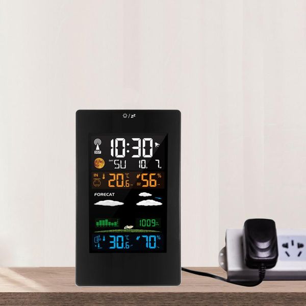 timers wireless weather station 3 channel outdoor thermometer hygrometer humidity sensor lcd display forecast alarm clock
timers wireless weather station 3 channel outdoor thermometer hygrometer humidity sensor lcd display forecast alarm clock