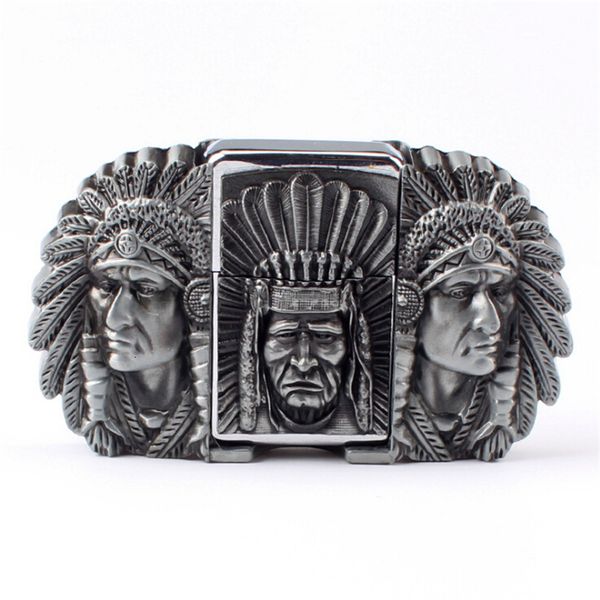 2021 new fashion men's retro buckle for male genuine leather metal kerosene belt eagle lighter 2mfg, Black;brown
2021 new fashion men's retro buckle for male genuine leather metal kerosene belt eagle lighter 2mfg, Black;brown