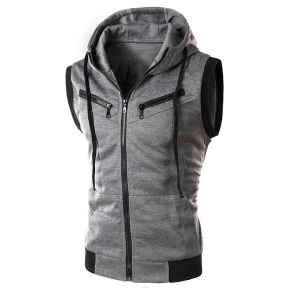 men's svels zipper et, hooded vt, color block fitns, sportswear, running, street clothing 2021, Black;white
men's svels zipper et, hooded vt, color block fitns, sportswear, running, street clothing 2021, Black;white