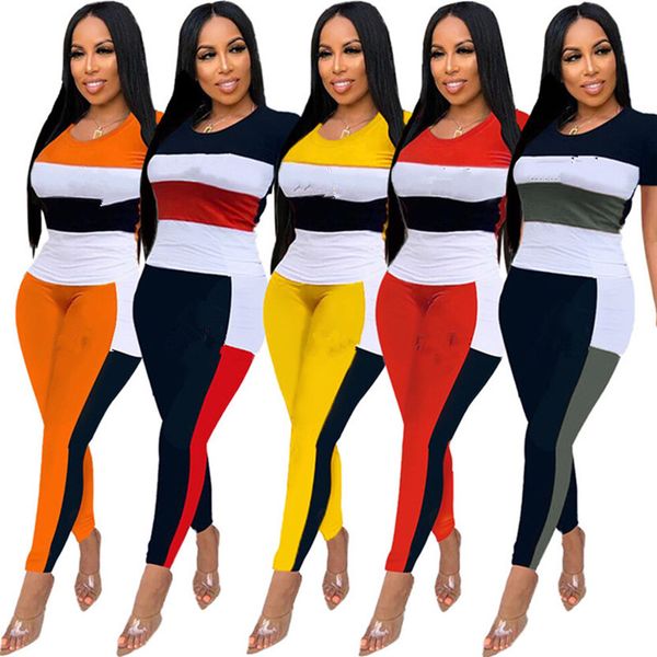 summer women jogger suit two piece set plus size 2xl outfits tracksuits short sleeve t-shirt+pants two piece set casual sports suits 2720, Gray
summer women jogger suit two piece set plus size 2xl outfits tracksuits short sleeve t-shirt+pants two piece set casual sports suits 2720, Gray