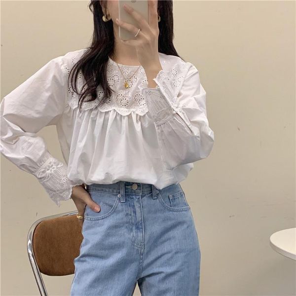 alien kitty sweet white lace patchwork shirts cute 2021 gentle high street brief women loose blouse women blusas mujer
alien kitty sweet white lace patchwork shirts cute 2021 gentle high street brief women loose blouse women blusas mujer