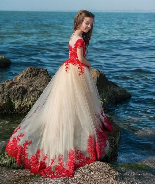 red pageant dress for girls a-line flower girl dresses applique princess birthday party little kids o-neck prom ball gowns, White;blue
red pageant dress for girls a-line flower girl dresses applique princess birthday party little kids o-neck prom ball gowns, White;blue