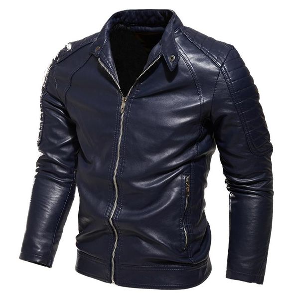 men's jackets leather jacket men winter fleece motorcycle male casual windbreaker mens clothing slim coat waterproof biker, Black;brown
men's jackets leather jacket men winter fleece motorcycle male casual windbreaker mens clothing slim coat waterproof biker, Black;brown