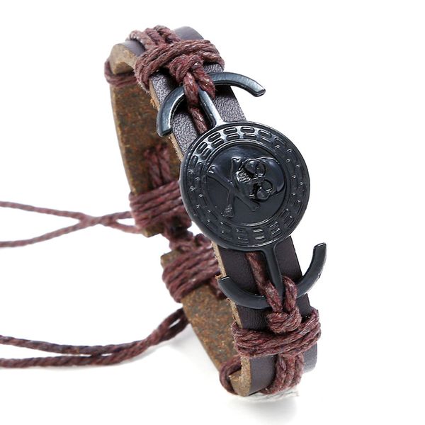 hxmeng simple black skull pattern leather bracelet punk style men and women hand accessories bangles bracelets fashion jewelry, Golden;silver
hxmeng simple black skull pattern leather bracelet punk style men and women hand accessories bangles bracelets fashion jewelry, Golden;silver