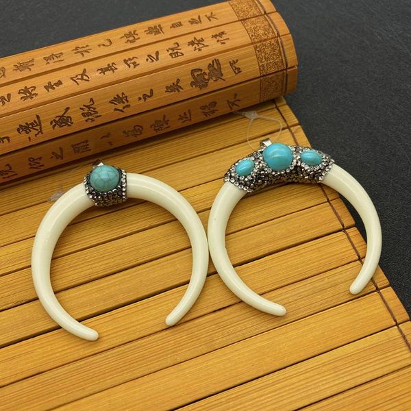 charms natural stone pendant resin cow bone white fine moon shaped diamond turquoise suitable for handmade diy trend jewelry decoration, Bronze;silver
charms natural stone pendant resin cow bone white fine moon shaped diamond turquoise suitable for handmade diy trend jewelry decoration, Bronze;silver