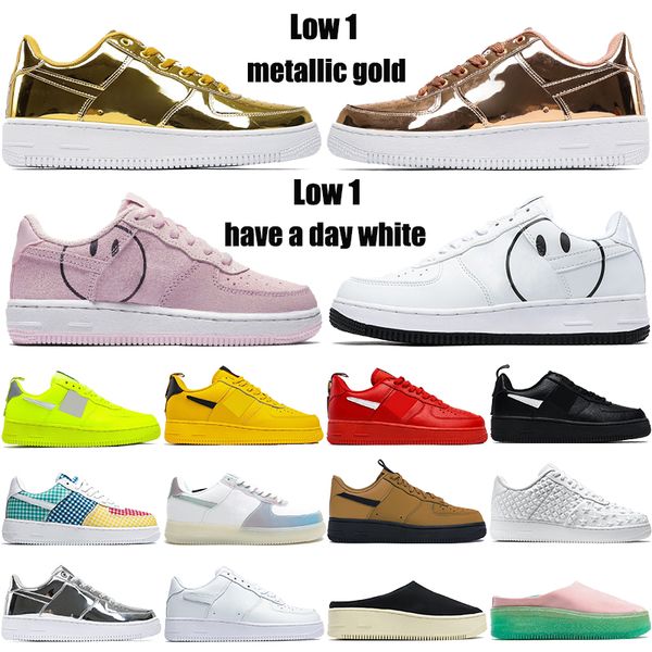 New arrival sneakers low 1 CNY utility volt black white metallic silver gingham pack amarillo satin mens women fashion running shoes
New arrival sneakers low 1 CNY utility volt black white metallic silver gingham pack amarillo satin mens women fashion running shoes