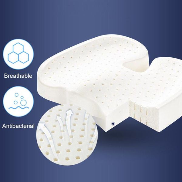 cushion/decorative pillow premium comfort seat cushion - non-slip orthopedic coccyx for office chair car 100% natural latex
cushion/decorative pillow premium comfort seat cushion - non-slip orthopedic coccyx for office chair car 100% natural latex
