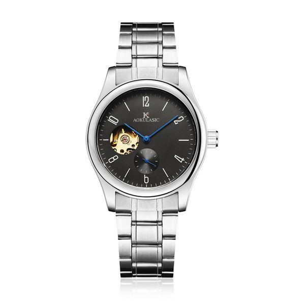 jojoz hollow automatic mechanical casual clock male and female student, Slivery;brown
jojoz hollow automatic mechanical casual clock male and female student, Slivery;brown