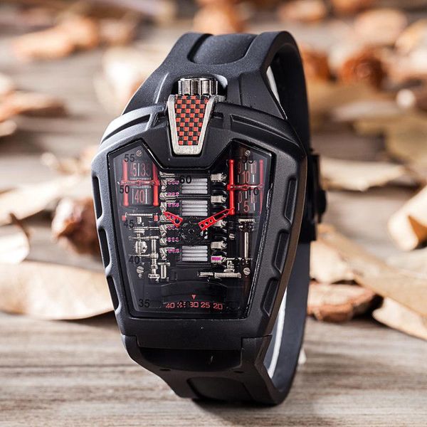 wristwatches men's hollow watch ghost silica silicone bracelet quartz cool relogio men skeleton student clock, Slivery;brown
wristwatches men's hollow watch ghost silica silicone bracelet quartz cool relogio men skeleton student clock, Slivery;brown