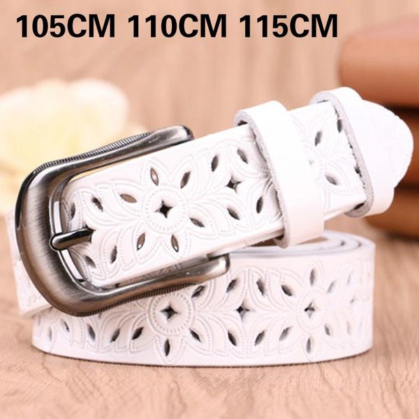 belts 105-115cm women second layer cowskin design genuine leather belt vintage pin buckle strap jeans white red coffee hollo, Black;brown
belts 105-115cm women second layer cowskin design genuine leather belt vintage pin buckle strap jeans white red coffee hollo, Black;brown