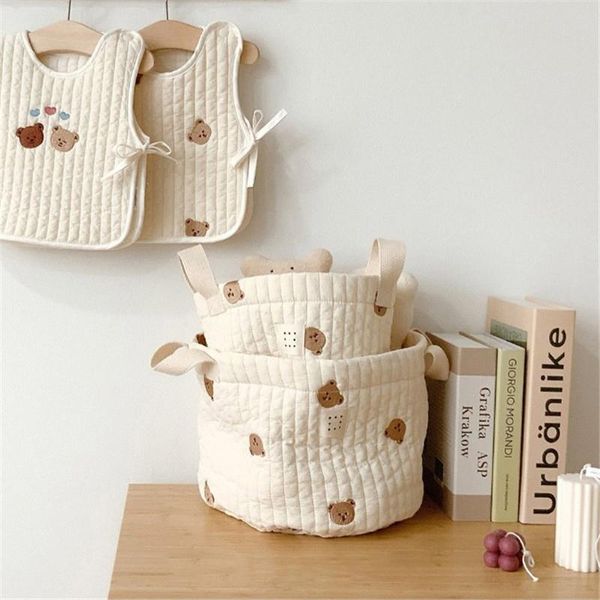 clothing & wardrobe storage soft cotton foldable laundry basket for clothes kids baby toys beige embroidery multi-purpose hamper home organi
clothing & wardrobe storage soft cotton foldable laundry basket for clothes kids baby toys beige embroidery multi-purpose hamper home organi