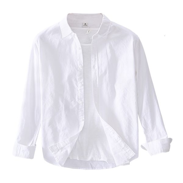 2021 new nova chegada de manga comprida marca masculina algodo moda camisas brancas para homens primavera e vero slida camisa i58r, White
2021 new nova chegada de manga comprida marca masculina algodo moda camisas brancas para homens primavera e vero slida camisa i58r, White