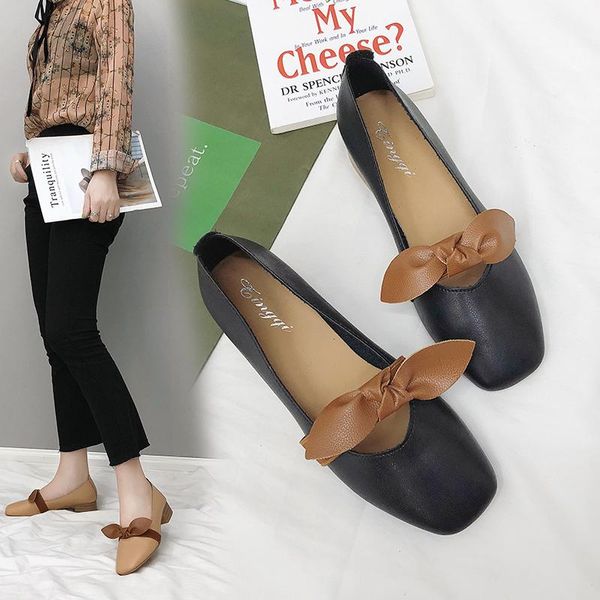 dress shoes 2021 female spring women's square heel fashion suede single butterfly-knot gladiator ladies mid, Black
dress shoes 2021 female spring women's square heel fashion suede single butterfly-knot gladiator ladies mid, Black