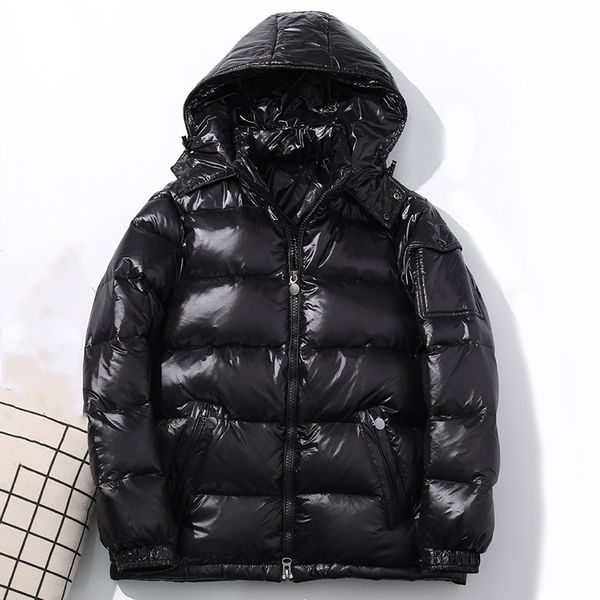 new fashion designer down jacket winter men and women youth parka coat outdoor couple thick warm brand clothing a33, Black
new fashion designer down jacket winter men and women youth parka coat outdoor couple thick warm brand clothing a33, Black