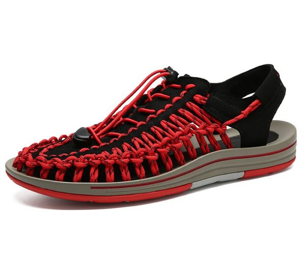 fashion hand-woven sandals summer casual sandal couple weaving flat beach shoes boys slides sandale homme, Black
fashion hand-woven sandals summer casual sandal couple weaving flat beach shoes boys slides sandale homme, Black
