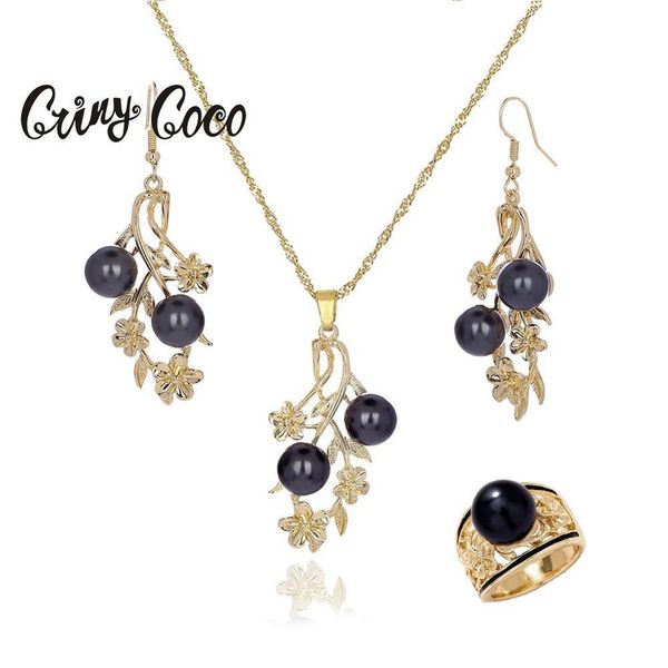valloy fashion pearl necklace set hawaii ladies gold jcring coco plumeria flowers ring earrings jewelry sets for women 2020 partykf, Golden;white
valloy fashion pearl necklace set hawaii ladies gold jcring coco plumeria flowers ring earrings jewelry sets for women 2020 partykf, Golden;white