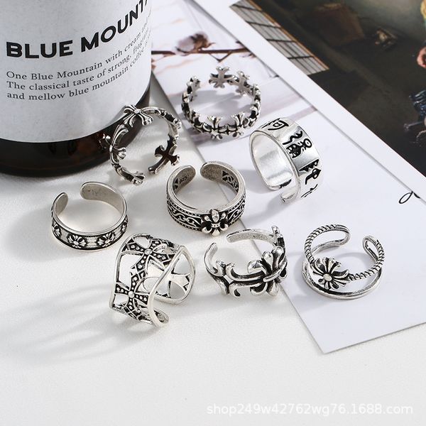ring thai silver korea east gate cross female kro punk men's fashion women's open
ring thai silver korea east gate cross female kro punk men's fashion women's open